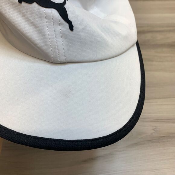 Puma Golf Hat Cap Mens Size One Size Adjustable Strap Back White - Picture 9 of 9